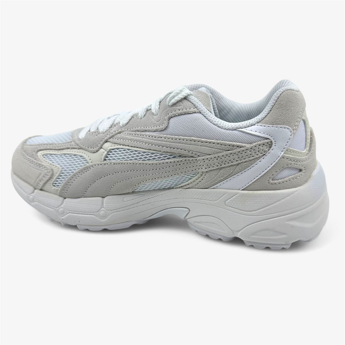 PUMA Teveris G White Mens Spikeless Golf Shoes