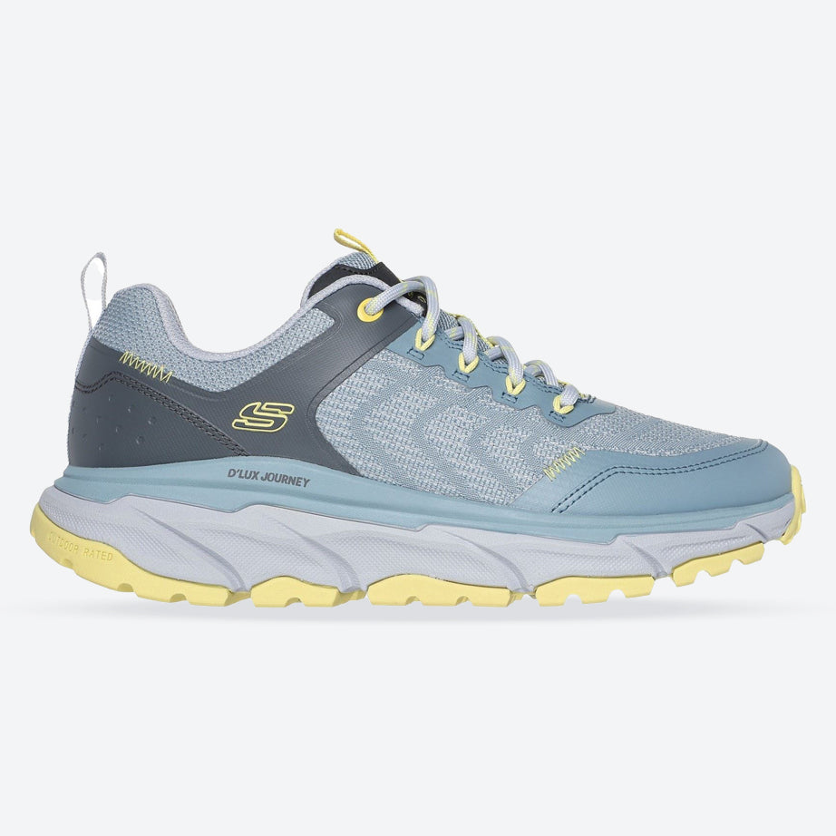 Women's Relaxed Fit Skechers 180167 D'lux Journey Marigold Trainers