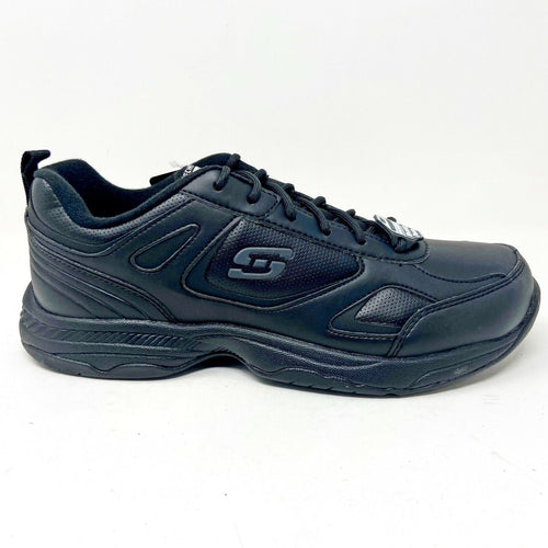 Skechers Slip Resistant Dighton Bricelyn Black Womens Size 9.5 Relaxed Fit