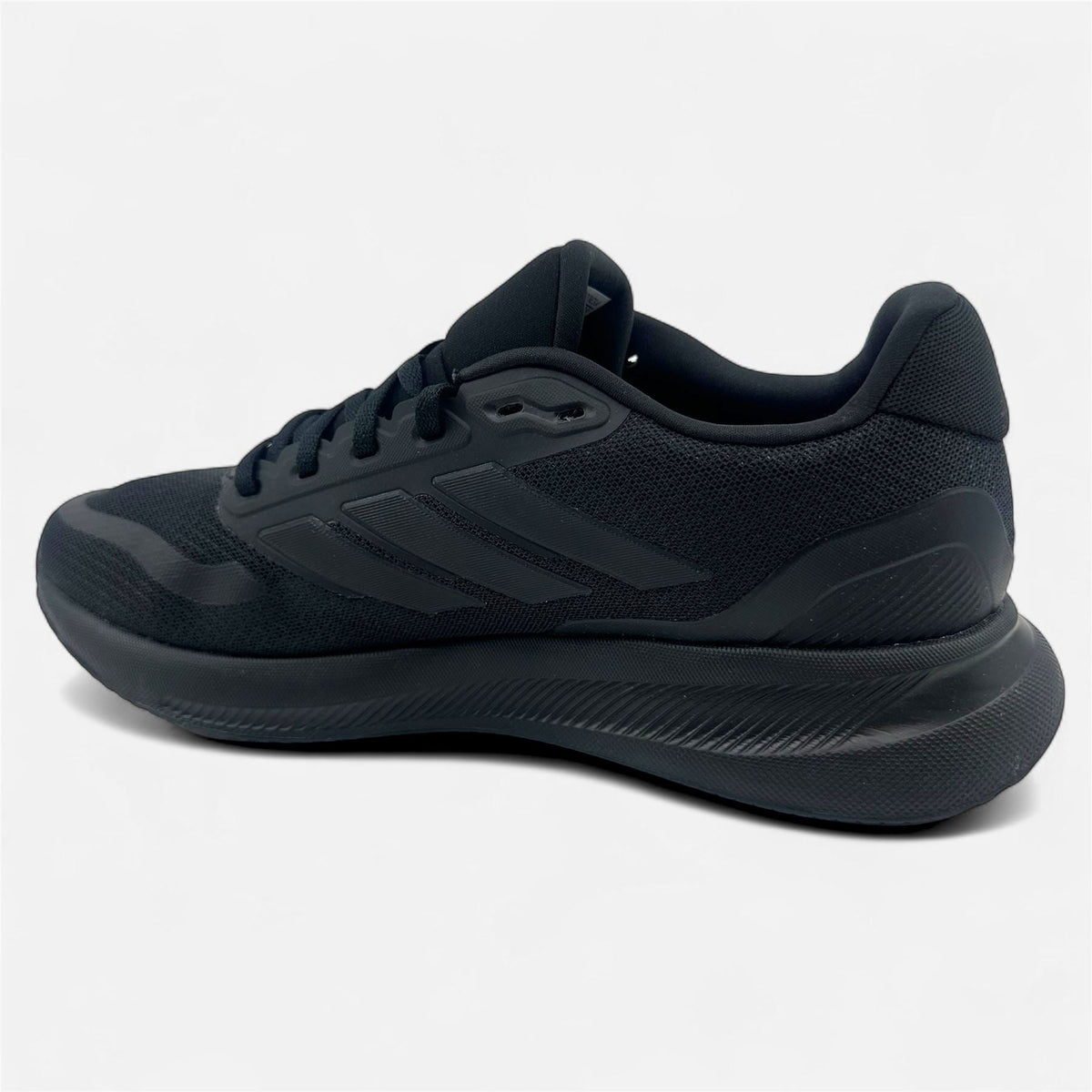Adidas Runfalcon 5 Triple Black Womens Athletic Sneaker