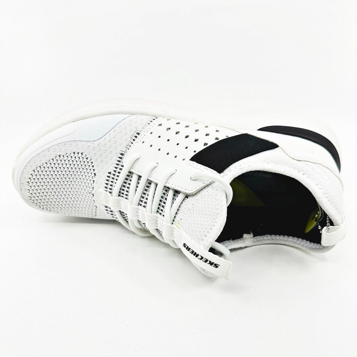 Skechers Streetwear Lattimore Protero White Black Mens Size 7.5 Sneakers
