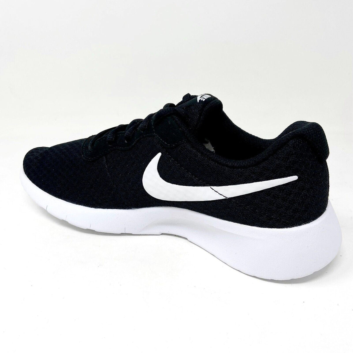 Nike Tanjun Black White GS Grade School Kids Running Shoes 818381 011