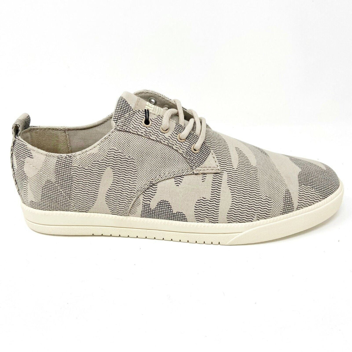 Clae Ellington Textile Tan Camo Mens Size 7 Premium Casual Sneakers