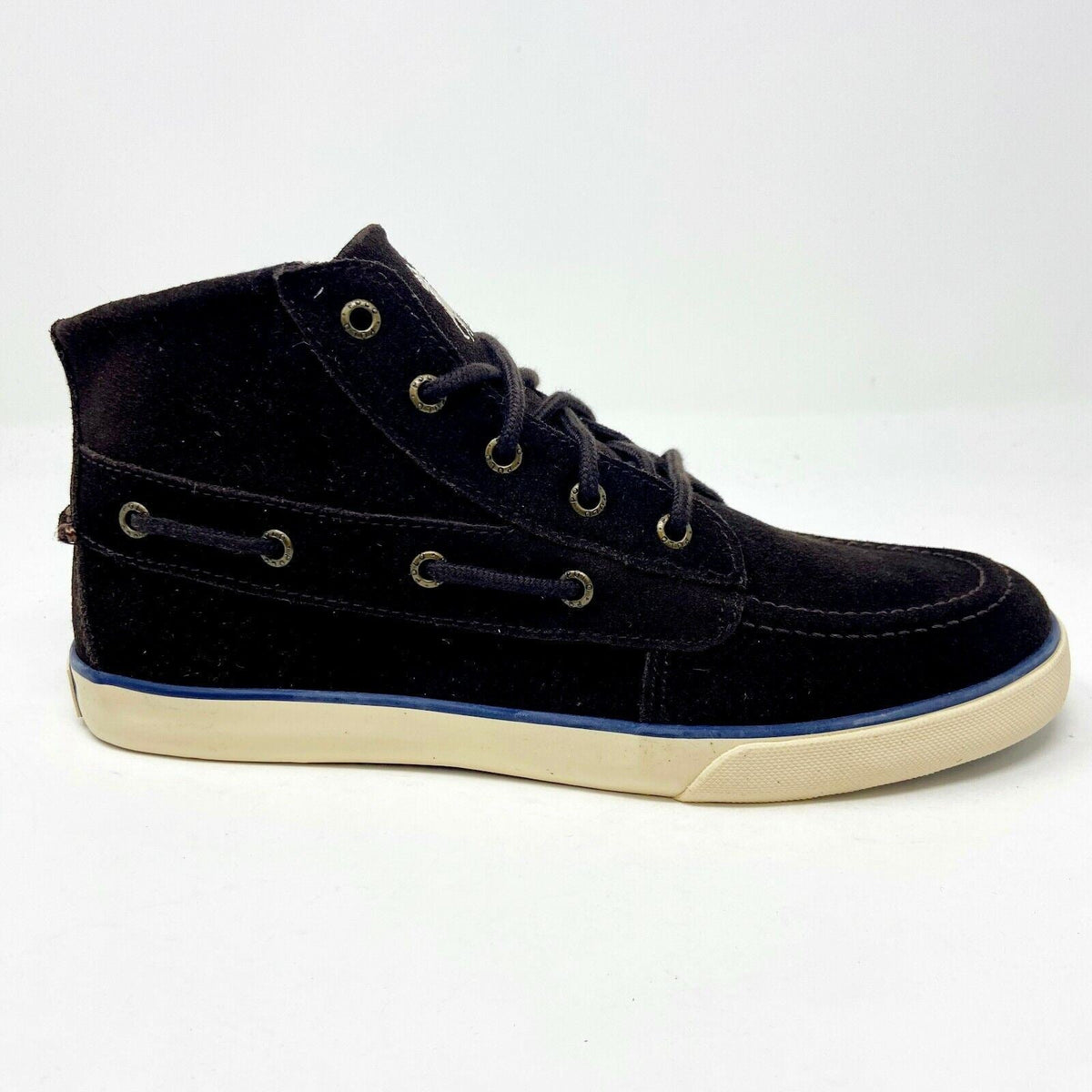 Polo Ralph Lauren Coast Mid Chocolate Brown Kids Casual Shoes 91342