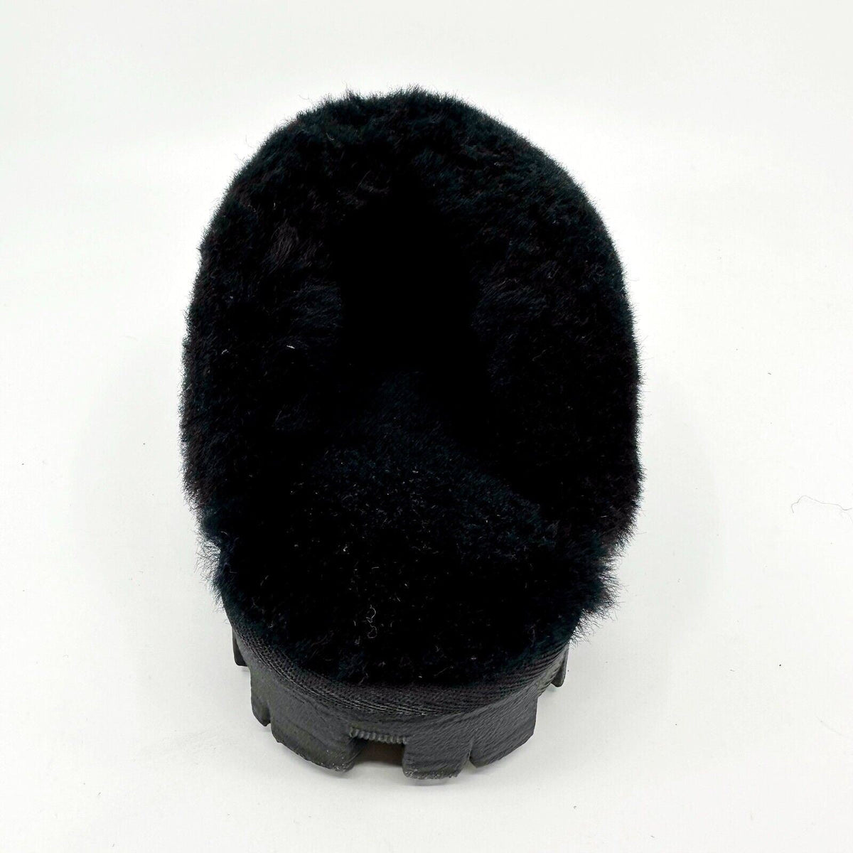 UGG Coquette Black Womens Suede Sheepskin Comfy Slippers 5125W BLK