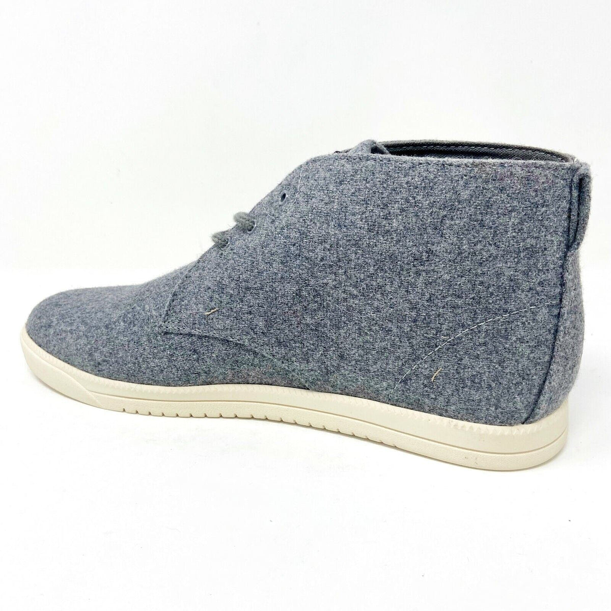 Clae Strayhorn Textile Charcoal Wool Mens Mid Premium Casual Sneakers