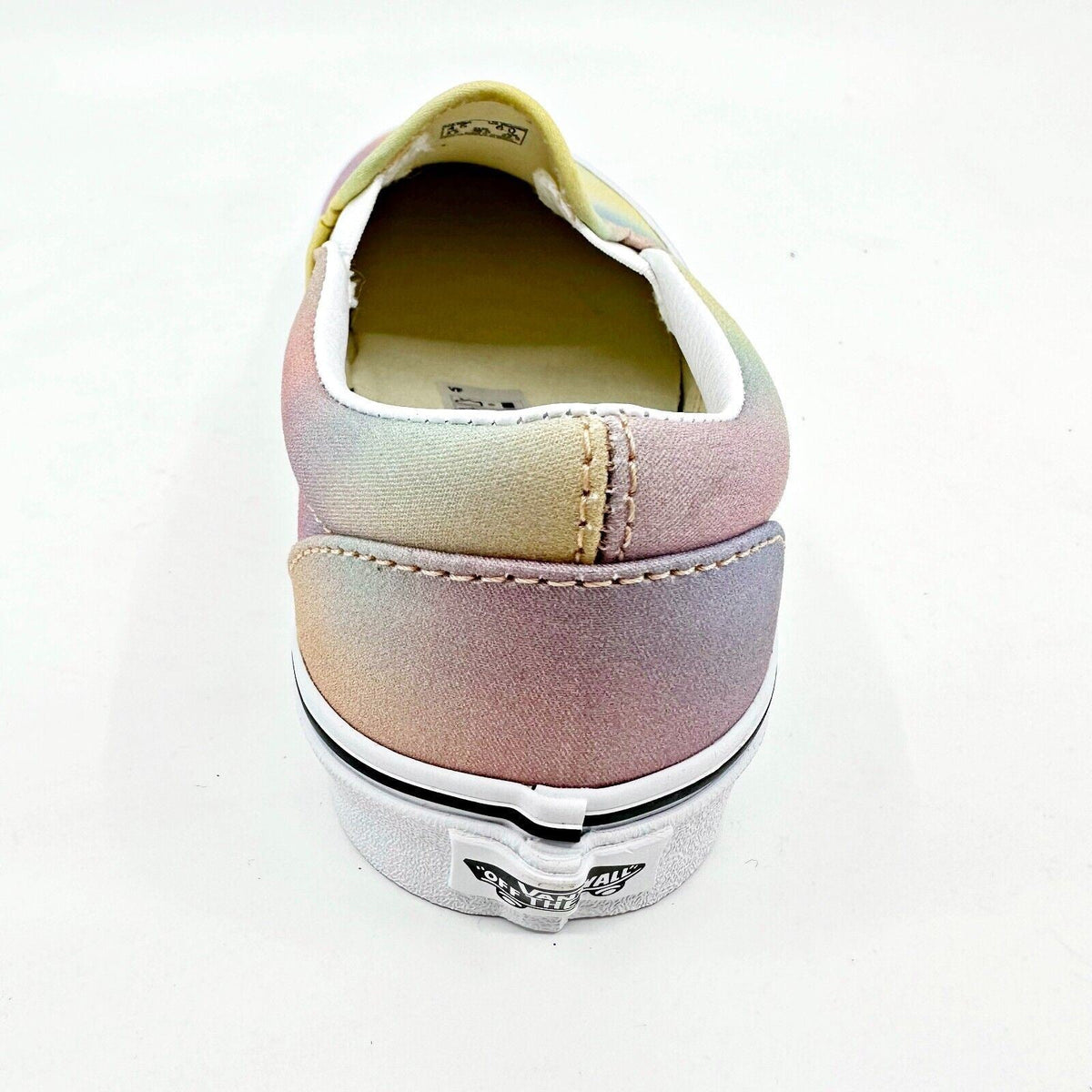 Vans Classic Slip On (Aura Shift) Multicolor True White Womens Size 6
