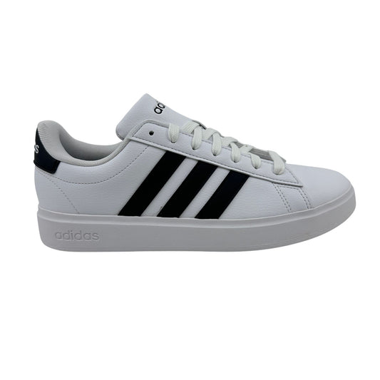 Adidas Grand Court 2.0 Cloud White Black Womens Athletic Sneaker