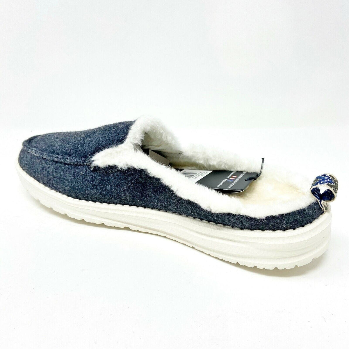 Hey Dude Lexi Dark Grey Womens Size 5 Slip On Walking Comfort Shoes