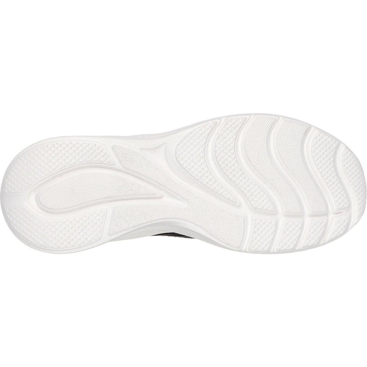 Women's Wide Fit Skechers 117483 Bobs Sport Squad Waves Still Wading Trainers
