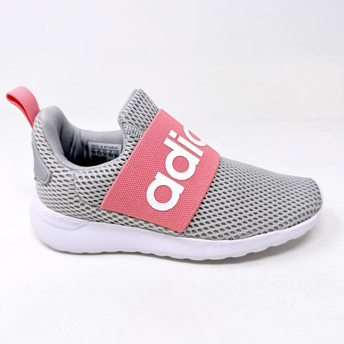Adidas Lite Racer Adapt 4.0 K Gray Pink Kids Youth Running Shoes Q47209