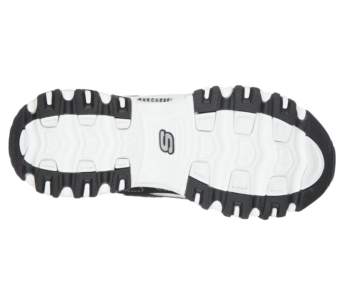 Women's Wide Fit Skechers 11930 D'Lites Biggest Fan Trainers