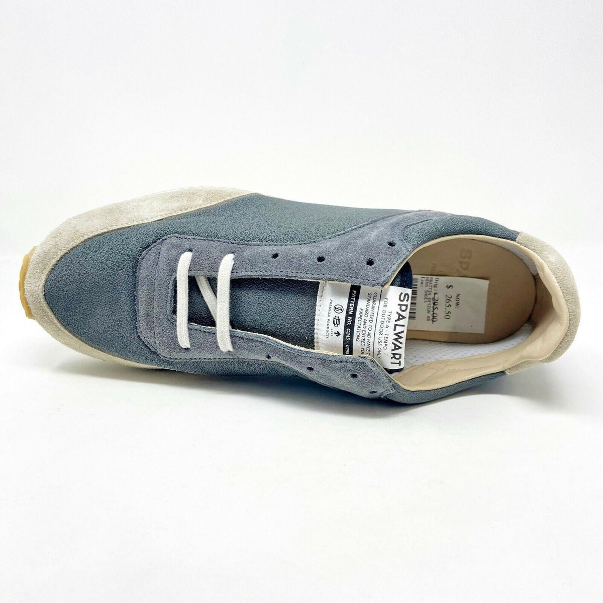 Spalwart Tempo Low Steel Gray Mens Trainer Running Sneakers 51037905070