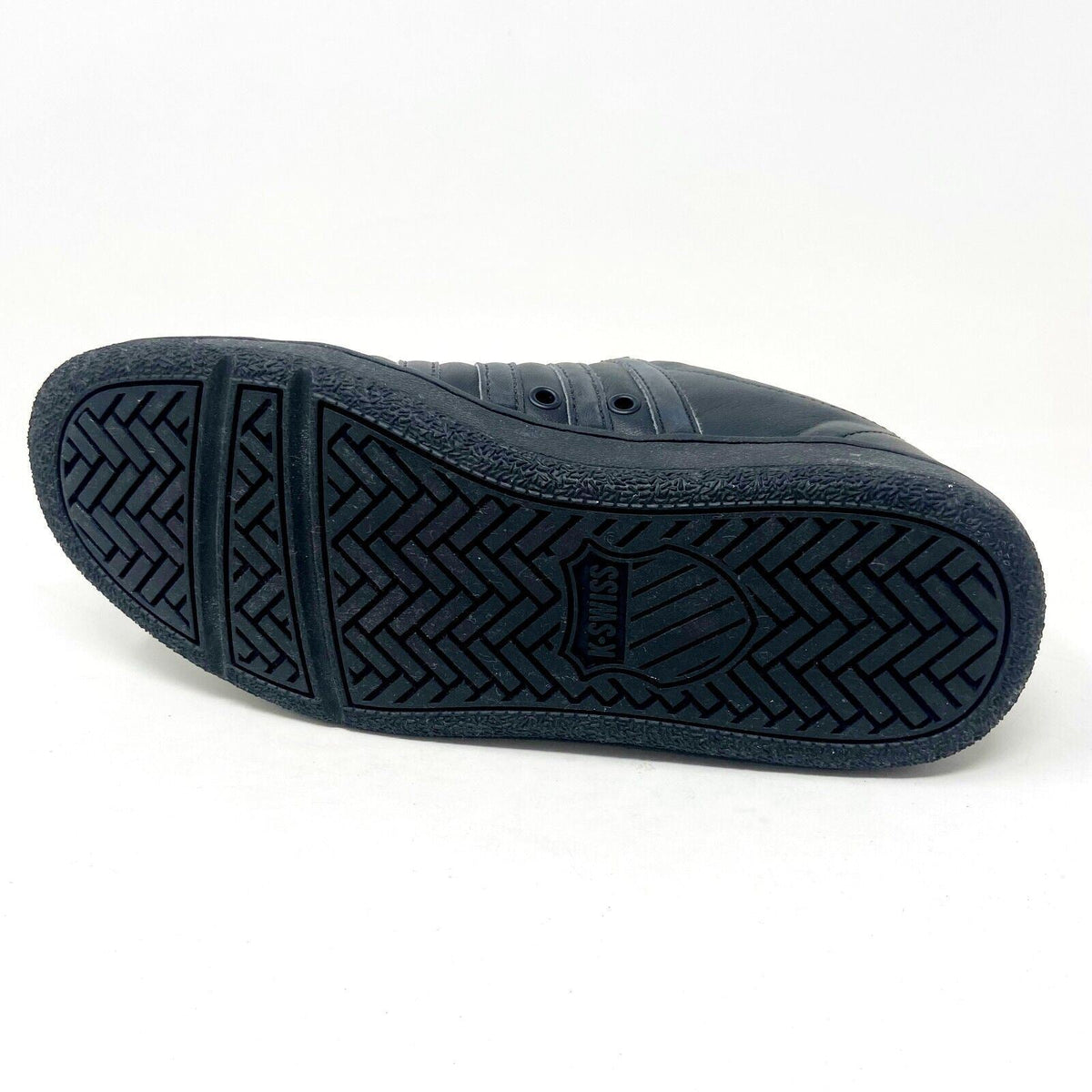 K-Swiss Classic Luxury Edition Triple Black Mens Casual Sneakers 0001002