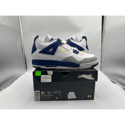 PRE OWNED Air Jordan Retro 4 Deep Royal Blue (GS) Conditional