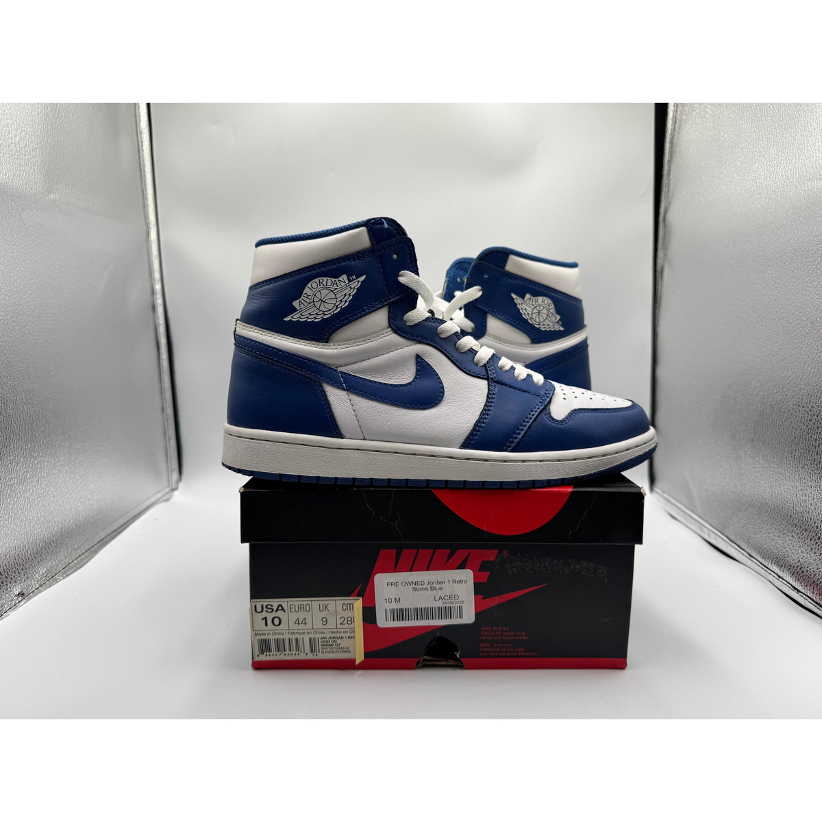 PRE OWNED Jordan 1 Retro Storm Blue