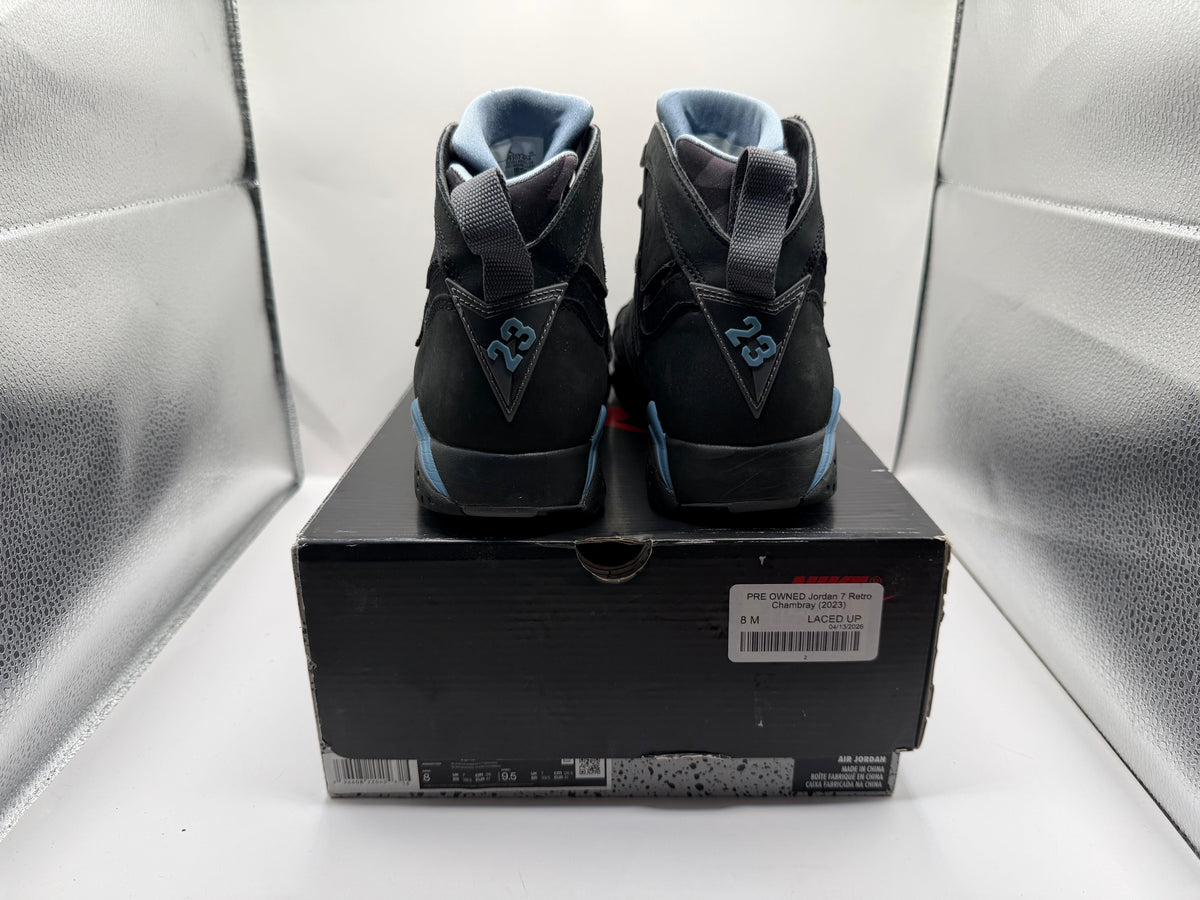 PRE OWNED Jordan 7 Retro Chambray (2023)