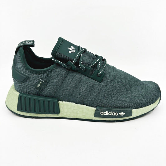 Adidas Originals NMD R1 Linen Green Mineral Womens Running Sneakers GW9477