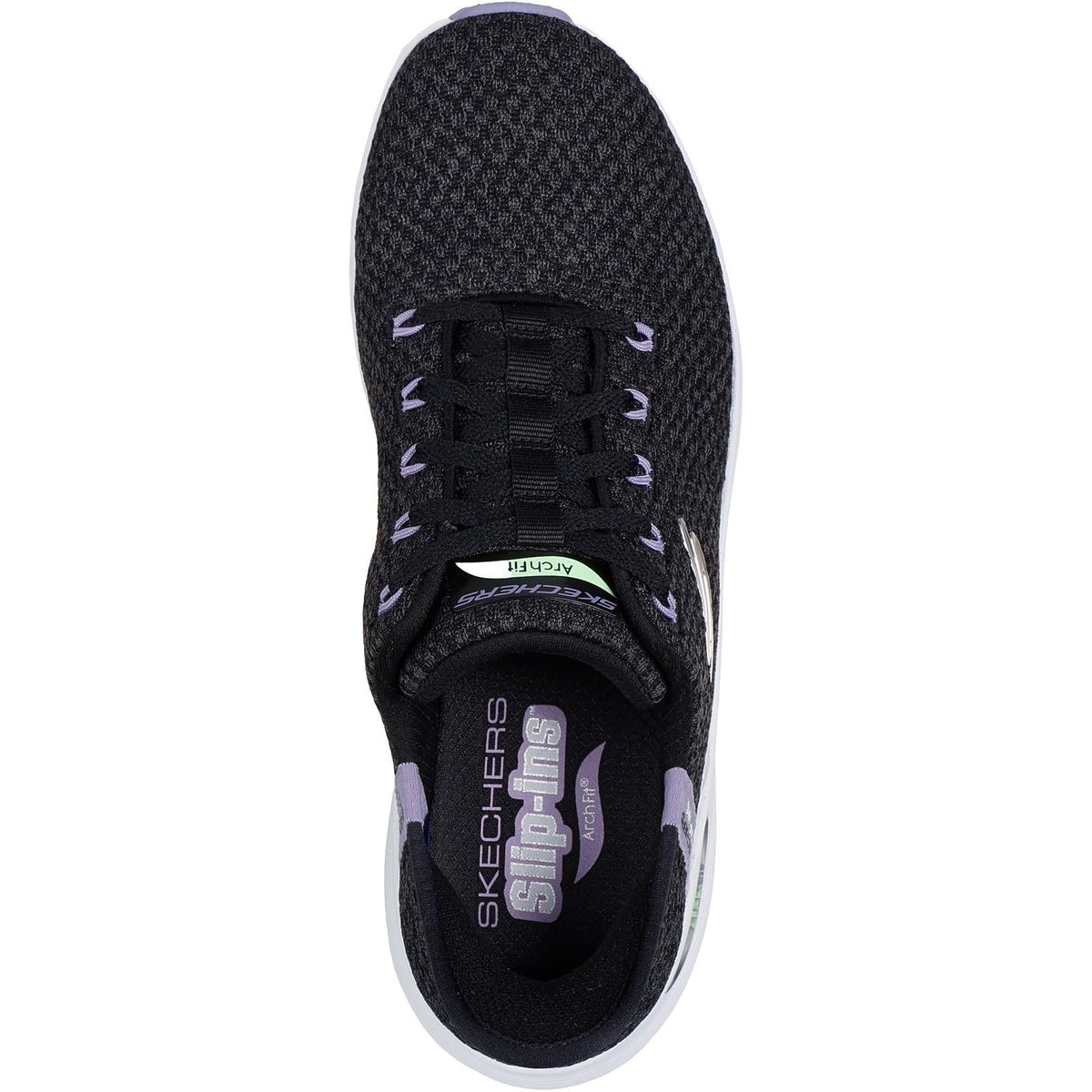 Women's Wide Fit Skechers 150322 Slip-ins Arch Fit 2.0 Trainers