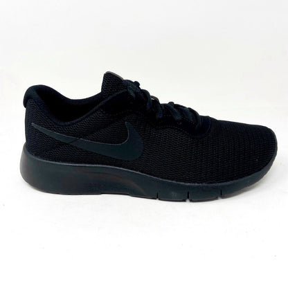 Nike Tanjun GS Triple Black Grade School Kids Running Shoes 818381 001
