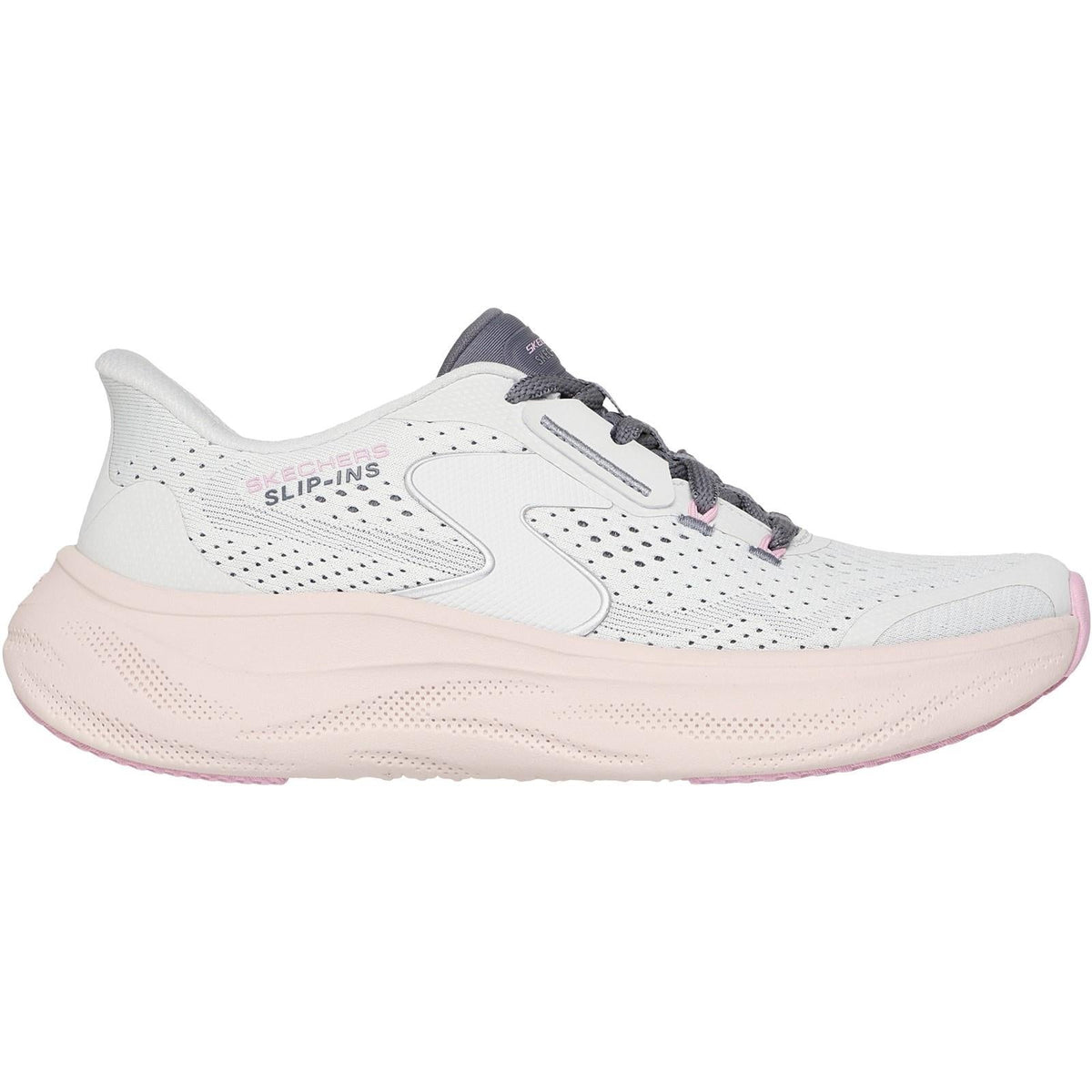 Women's Wide Fit Skechers 150565 Slip-ins Skech Cloud Plush Horizon Trainers