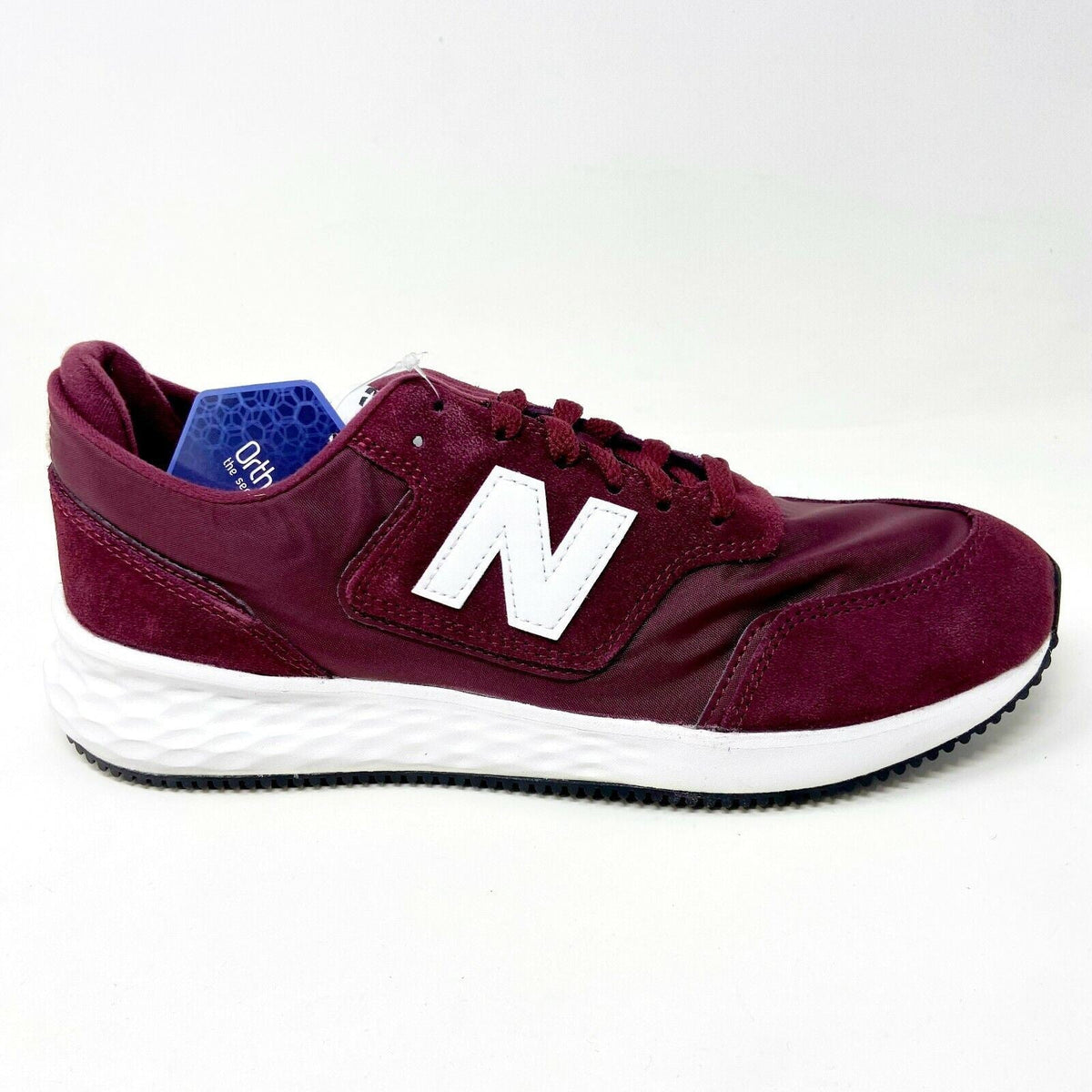 New Balance Fresh Foam X70 Burgundy White Black Mens Running Shoes MSX70CF