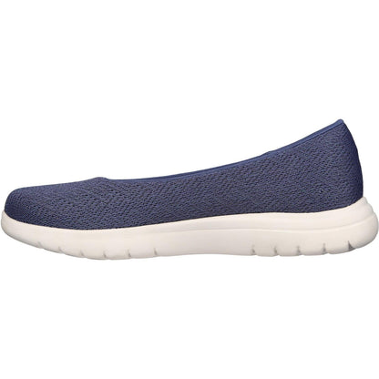 Women's Wide Fit Skechers 136530 On The Go Flex Cherished Shoes