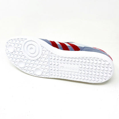 Adidas Originals Copa Skate Gray Red Mens Retro Casual Sneakers C76946