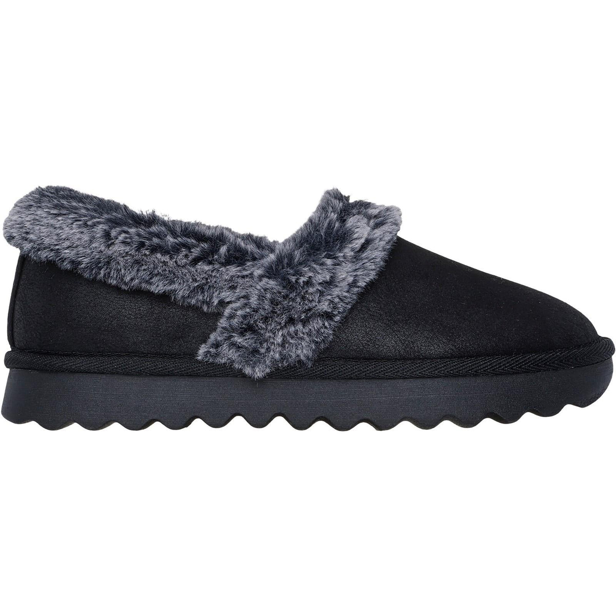 Women's Wide Fit Skechers 169027 Cozy Up Slippers