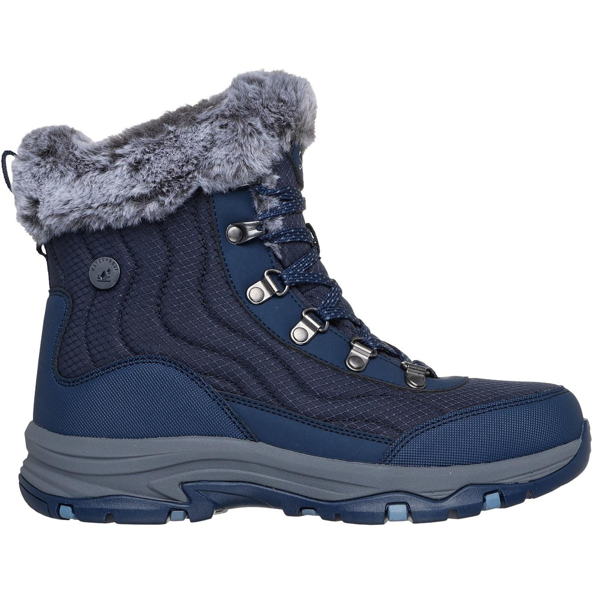 Women's Relaxed Fit Skechers 167893 Trego Stormie Waterproof Boots
