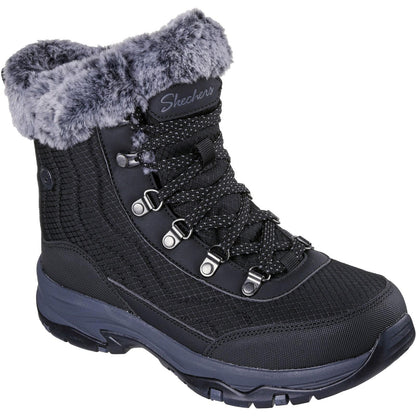 Women's Relaxed Fit Skechers 167893 Trego Stormie Waterproof Boots