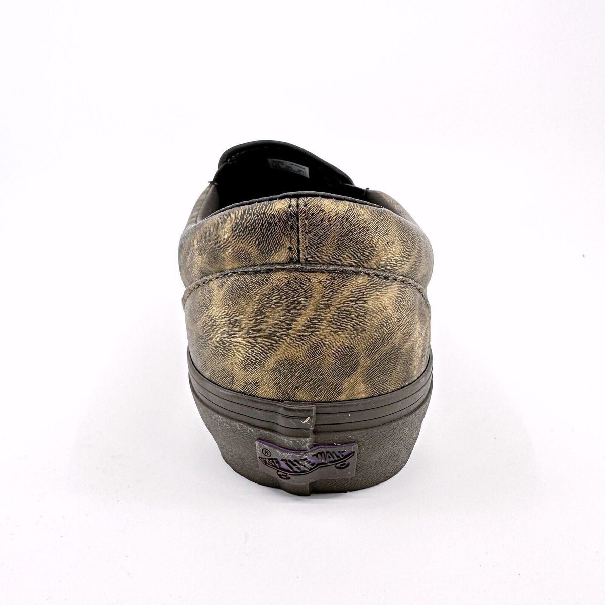 Vans Vault Classic Slip On V (Needles) Brown Zebra Leopard Mens Casual Shoes
