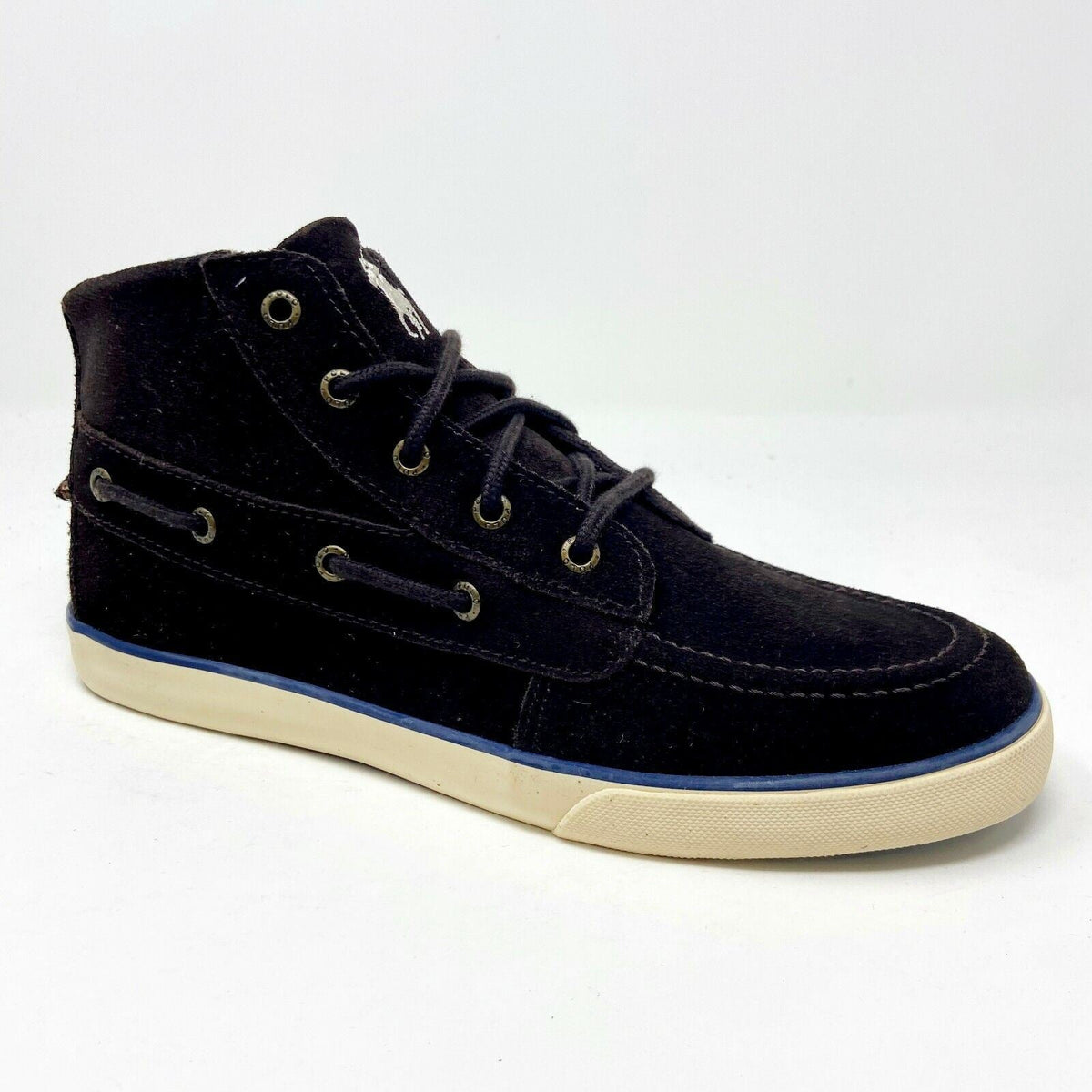 Polo Ralph Lauren Coast Mid Chocolate Brown Kids Casual Shoes 91342
