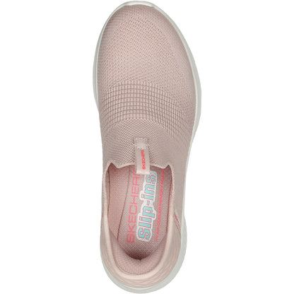 Women's Wide Fit Skechers 149708 Slip-ins Ultra Flex 3.0 Cozy Streak Trainers