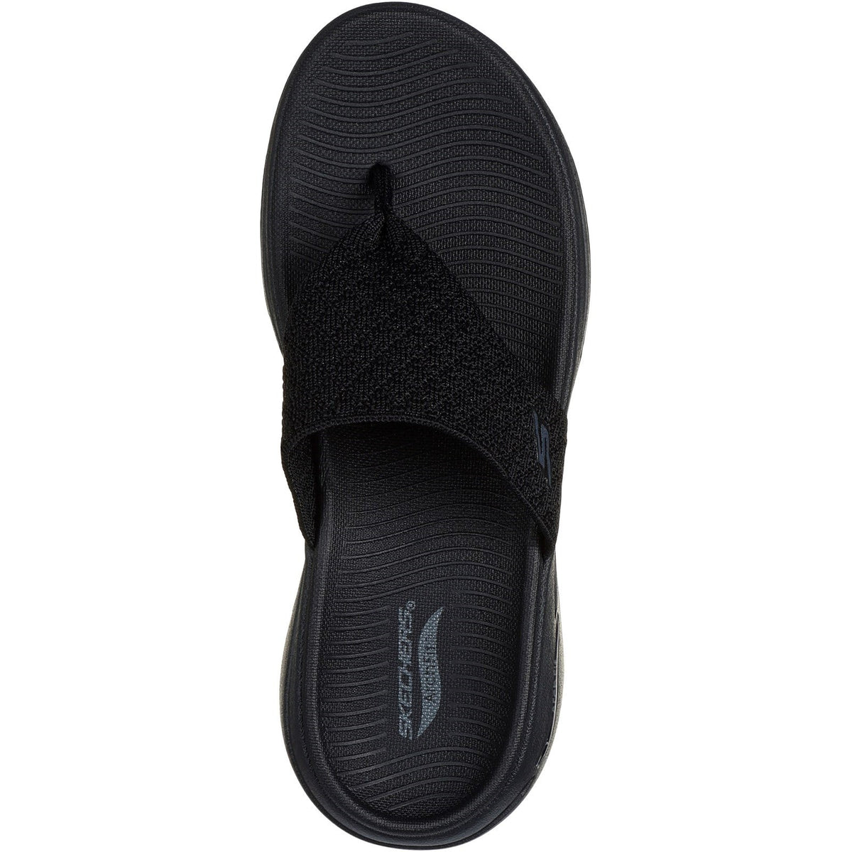 Women's Wide Fit Skechers 140803 Go Walk Arch Fit Sandals