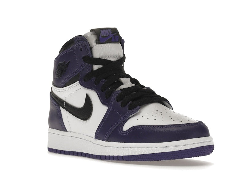Air Jordan Retro 1 High "Court Purple" White (GS)