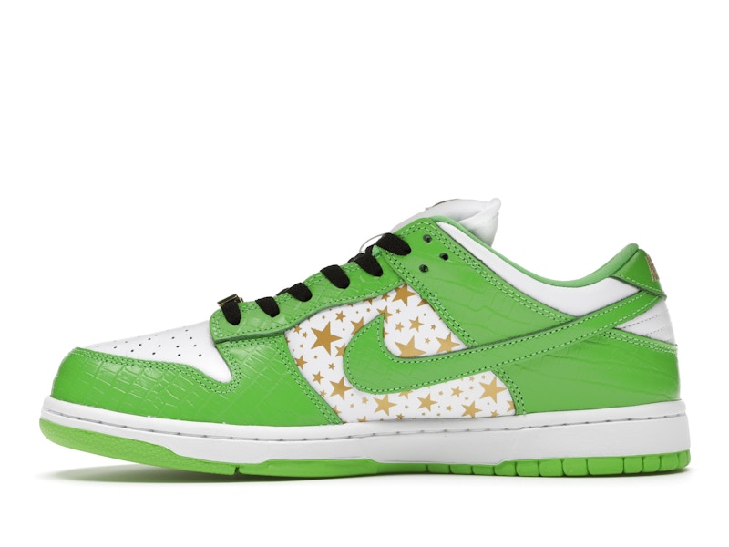 Nike SB Dunk Low Supreme Stars Mean Green (2021)